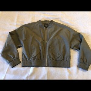 Army Green Bomber Jacket